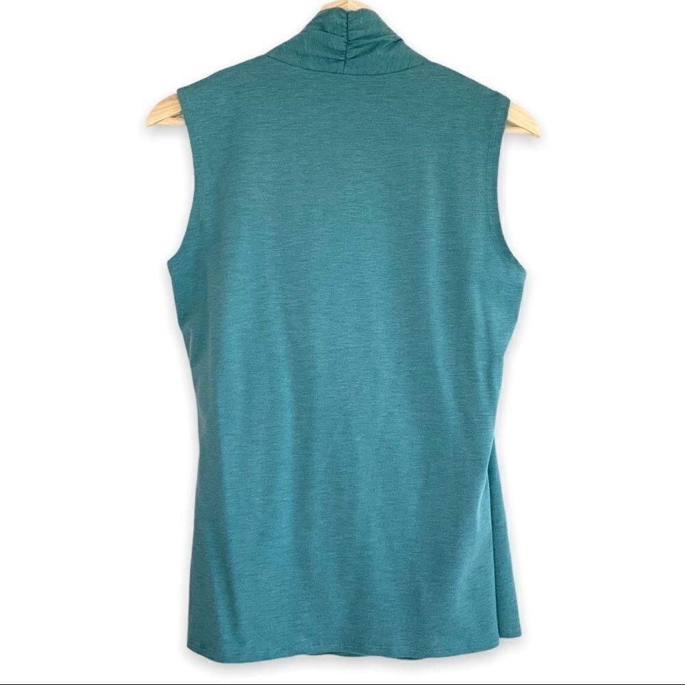 Message Factory Faux Wrap Top - Picture 4 of 7